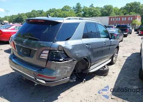 2017 Mercedes-Benz Gle 350 4Matic z USA, uszkodzony, nr VIN 4JGDA5HB1HA821854